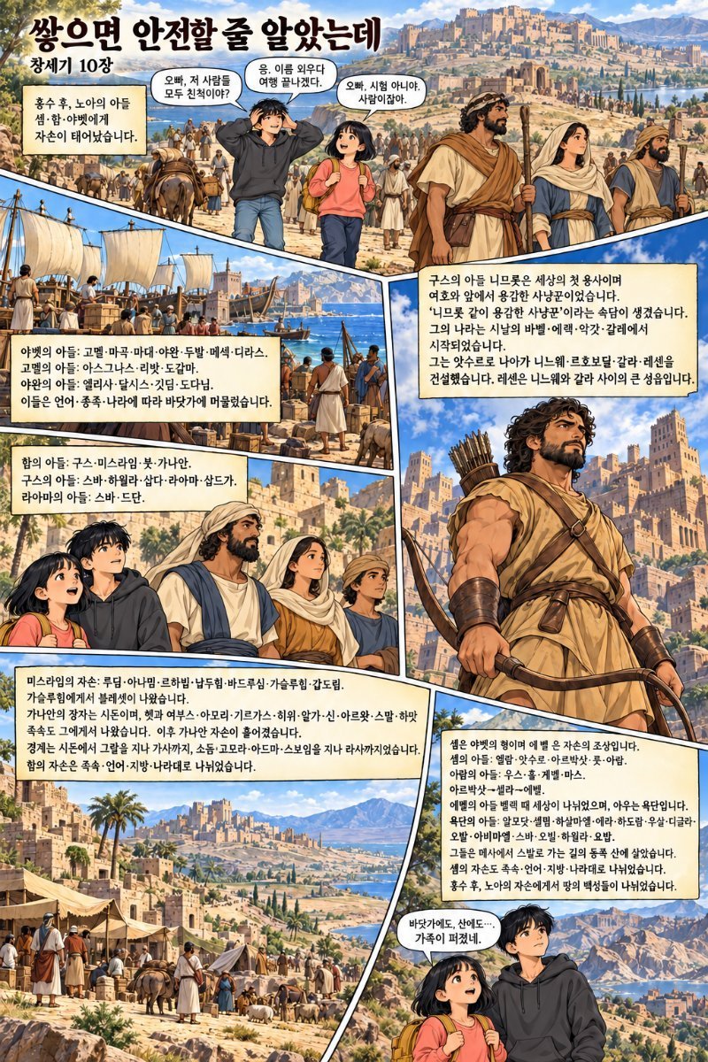 성경통독 웹툰 4화 — 창세기 10–12장 · 아브라함의 믿음의 여정